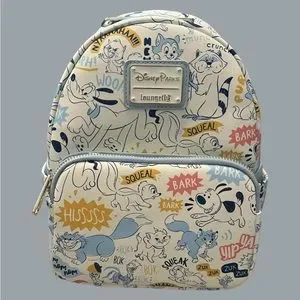 Disney Critters Loungefly Mini Backpack - Womens Bag DISNEY Loungefly Mini Backpack - FOREST FRIENDS WOODLAND  main image 3